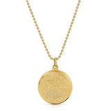 Vintage Virgo Coin Pendant Pendant Roseark Vintage