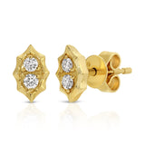 Diamond Hanna Stud Stud Earrings Roseark Deux Pair