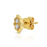 Diamond Hanna Stud Stud Earrings Roseark Deux Single