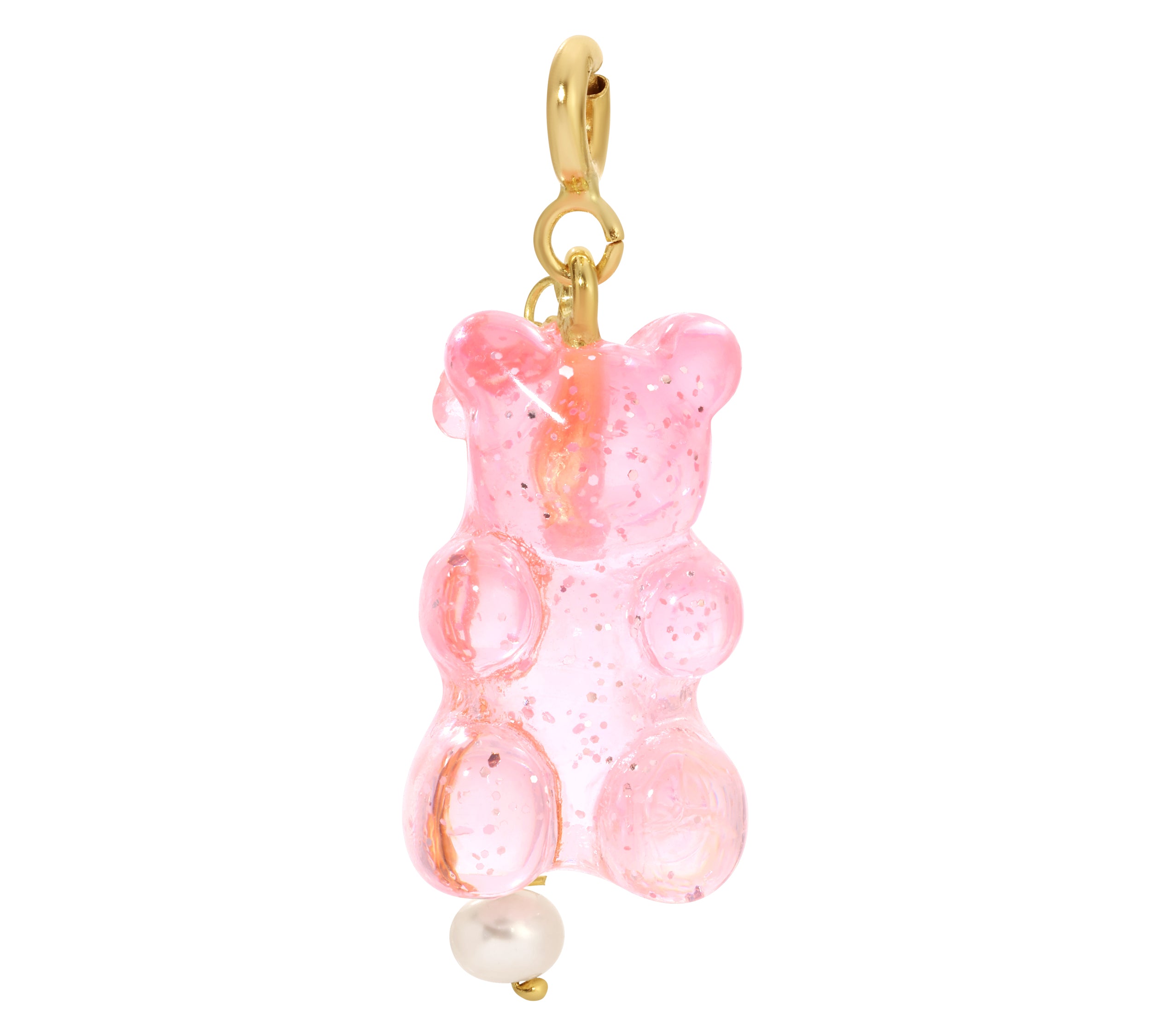 Gummy Bear Lucky Charm Charm Roseark Deux Sparkle Pink Pearl