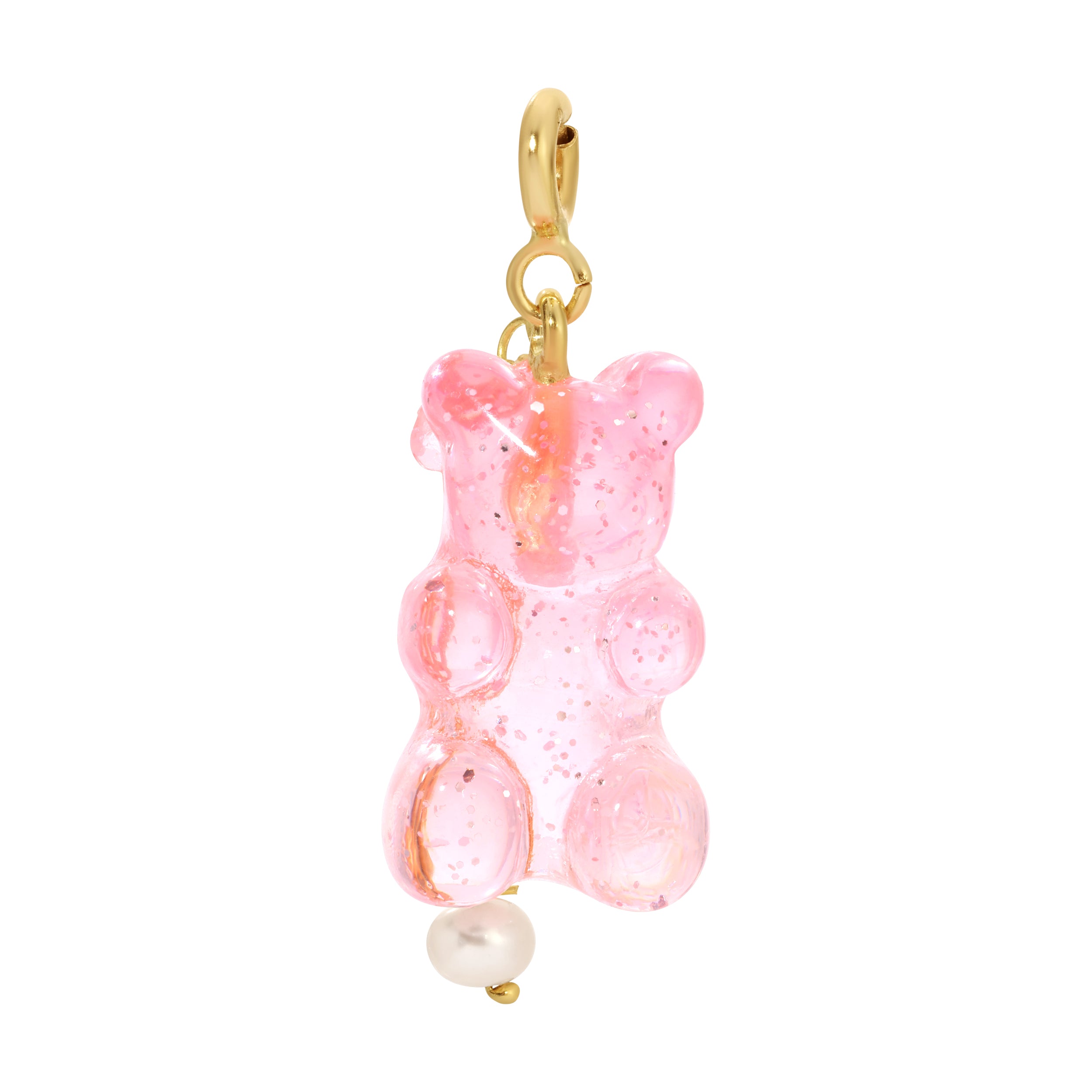 Gummy Bear Lucky Charm Charm Roseark Deux Sparkle Pink Pearl