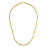 Foxtail Mesh 2.5mm Chain Chain Necklace Zahn-Z
