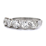 1930s Art Deco Diamond Platinum Handmade Ring Statement Ring Roseark Vintage