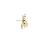 Moth Stud Stud Earrings Roseark Deux