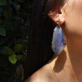 Flora Opal Earrings Drop Earrings Elisabeth Bell Jewelry   