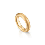 Sadaf Mosaic Rounded Plain Band Band Ring Zahn-Z