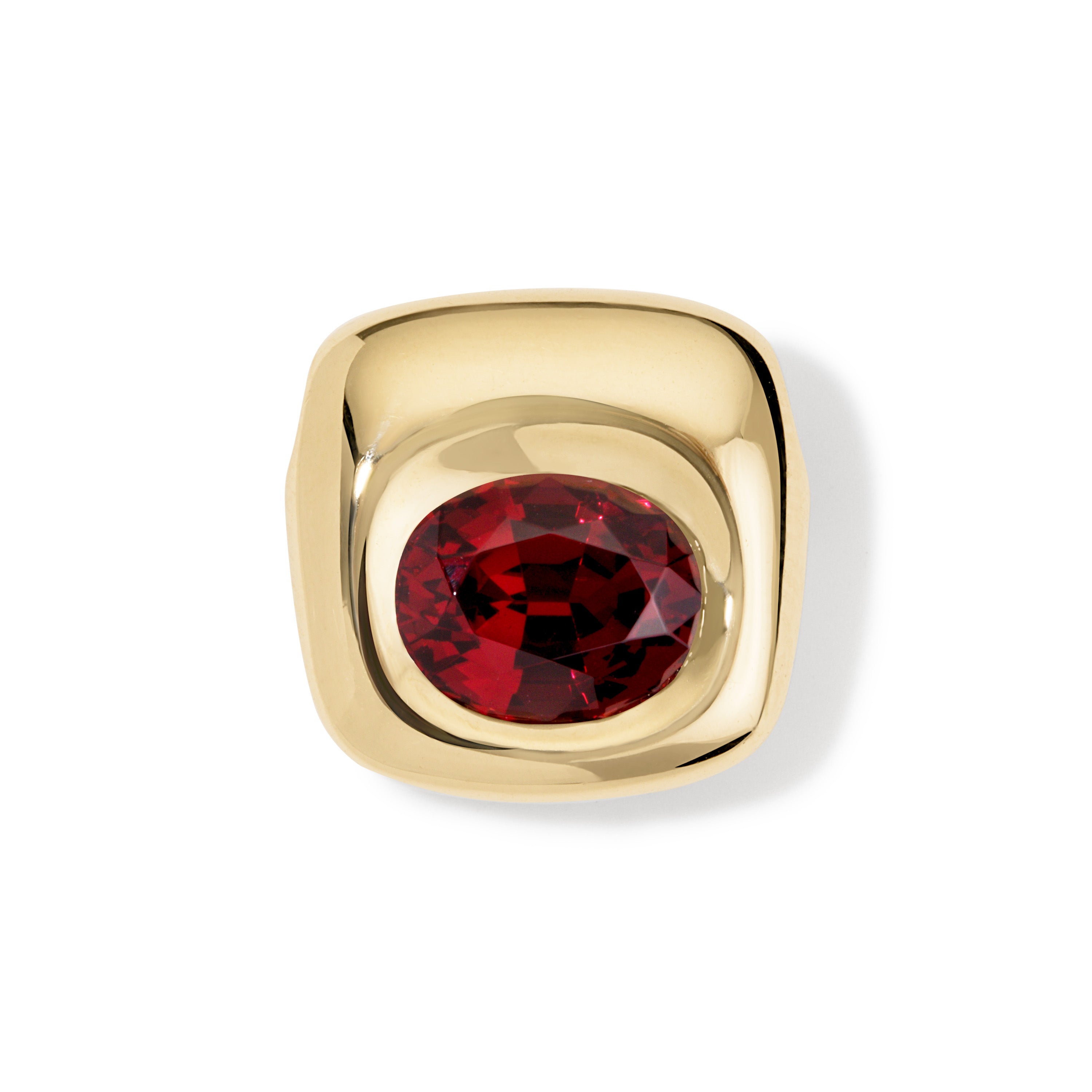 Beluga Rhodolite Garnet Slider Charm Zahn-Z