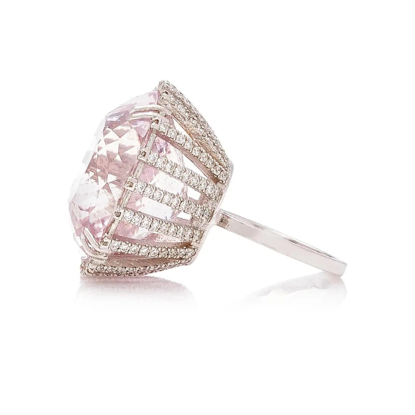 Pink Kunzite Ring Statement Ring Karma El-Khalil