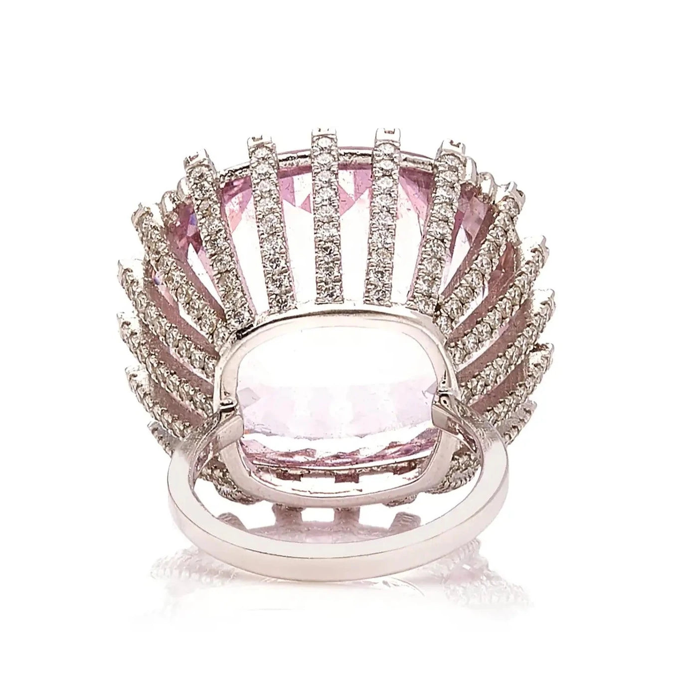 Pink Kunzite Ring Statement Ring Karma El-Khalil