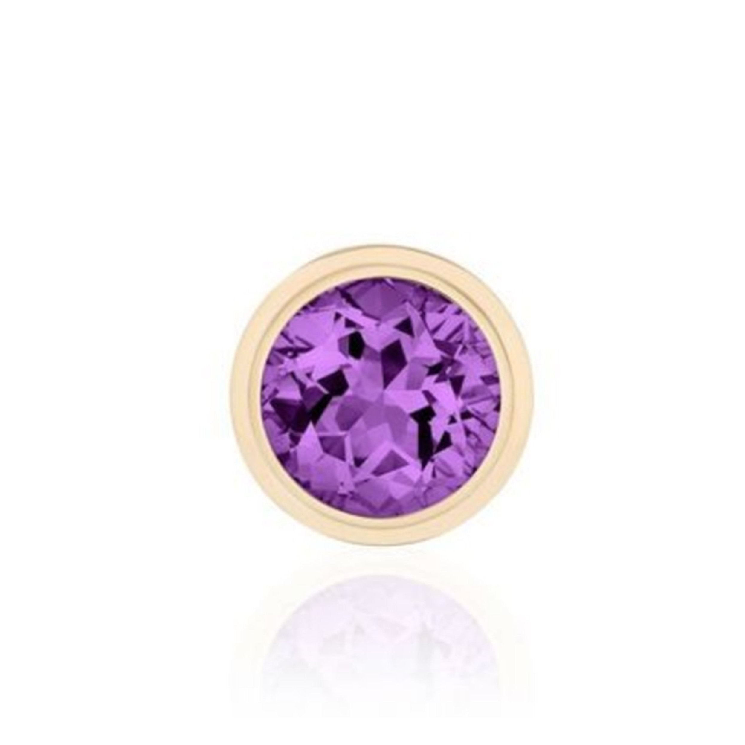 Amethyst Manhattan Faceted Ring Ring Goshwara