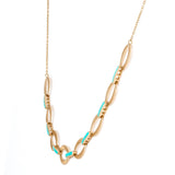 Chunky Enamel Chain Chain Necklace Latelier Nawbar