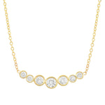 Seven Diamond Necklace Necklace Jaine K Designs