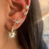 Mini Diamond Splash Earrings