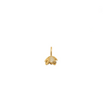 Succulent Charm with Diamonds Charm Elisabeth Bell Jewelry