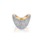 Big Zaha with Pave Diamonds Statement Ring Zahn-Z
