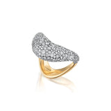 Big Zaha with Pave Diamonds Statement Ring Zahn-Z