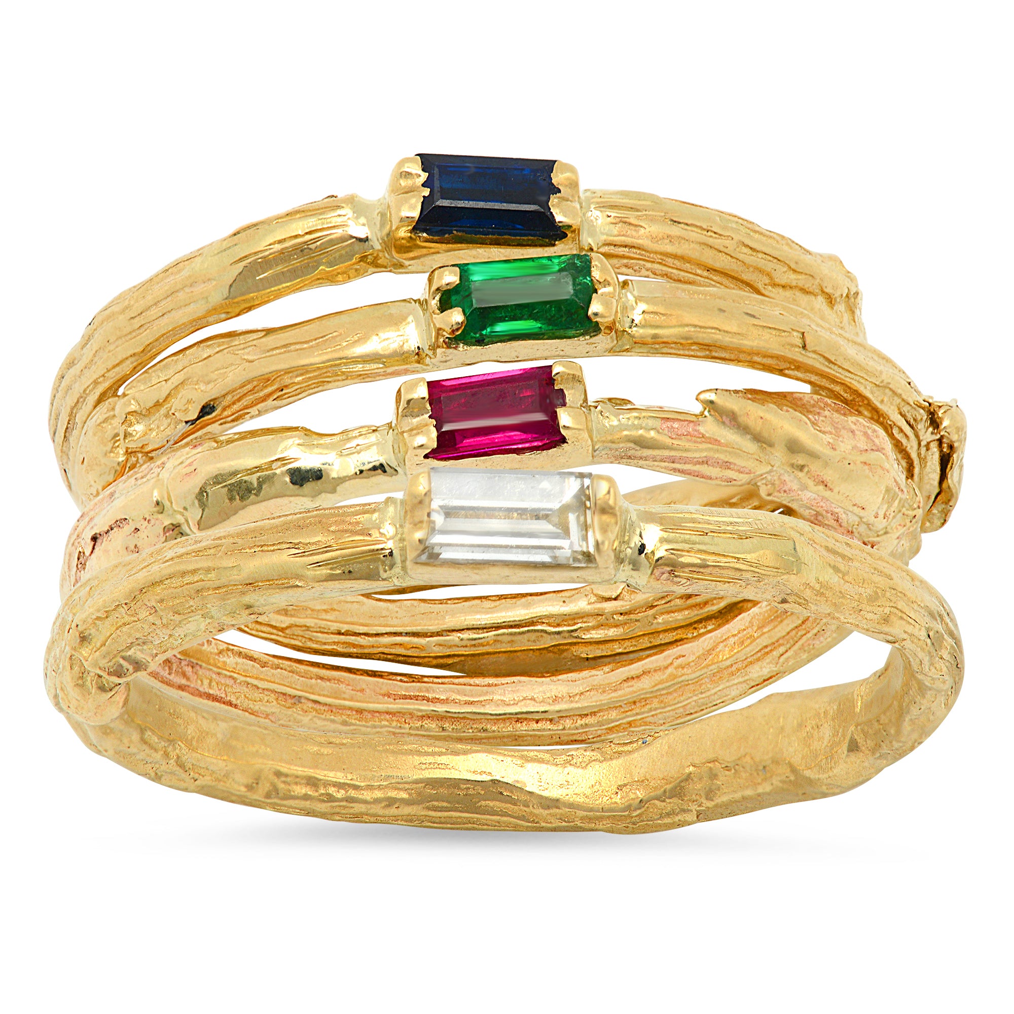 Willow Ring Band Elisabeth Bell Jewelry   