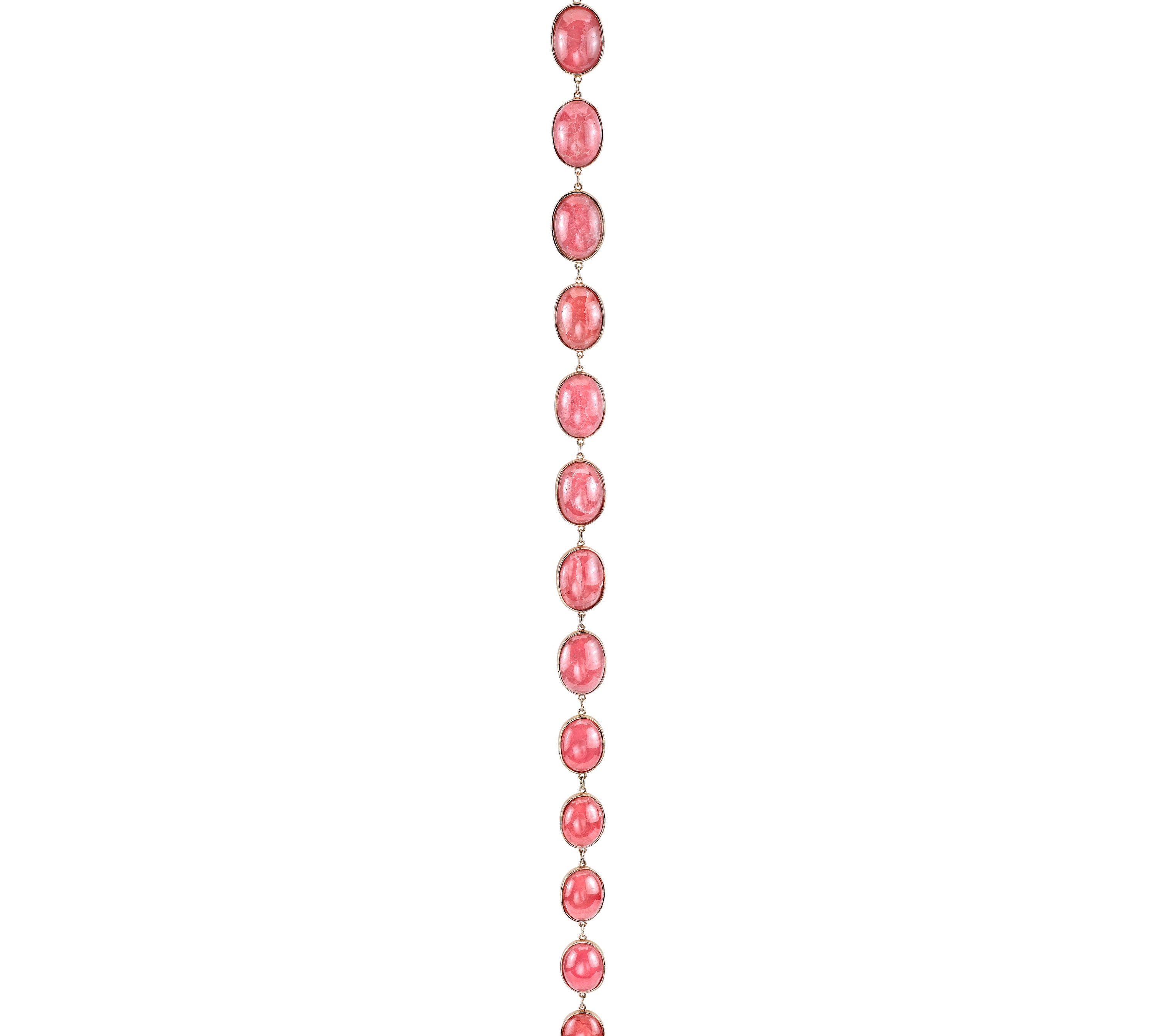 Coral Rhodochrosite Vertebrae Bodychain Body Chain Karma El-Khalil