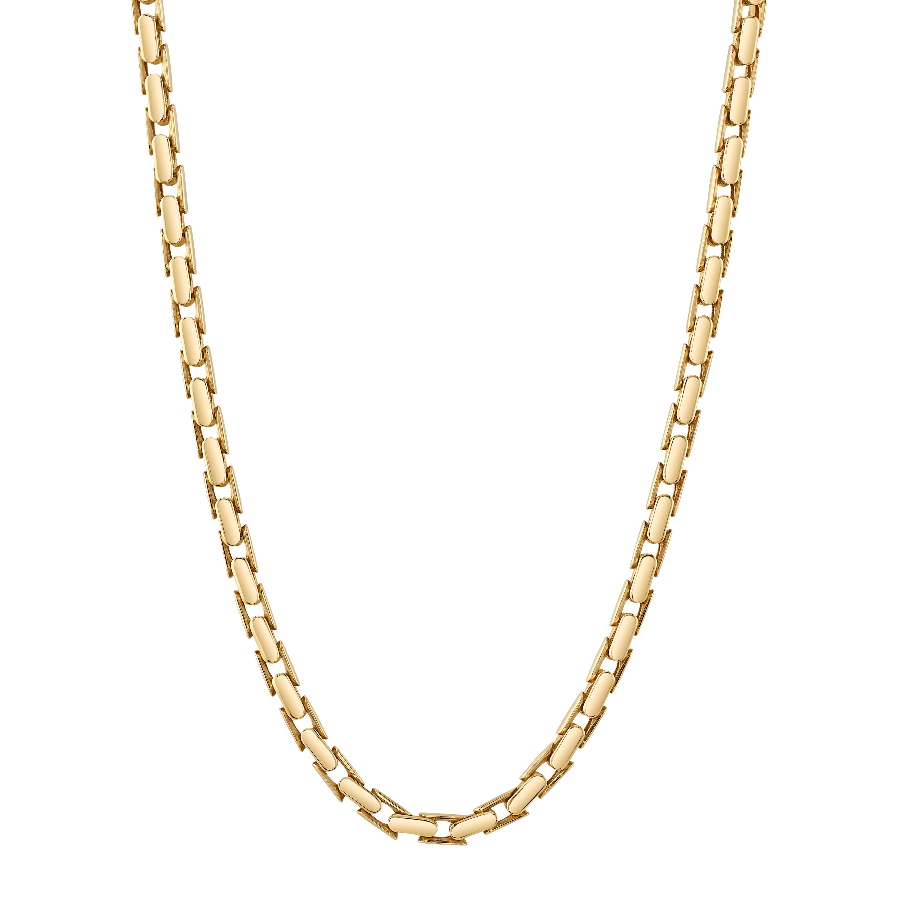 Chunky Gold Chain Chain Necklace Roseark Deux   
