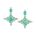 Apatite Dew Earrings, Small Drop Earrings Karma El-Khalil