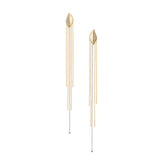 Sig Stud and Chain Earrings Drop Earrings Yakira Rona