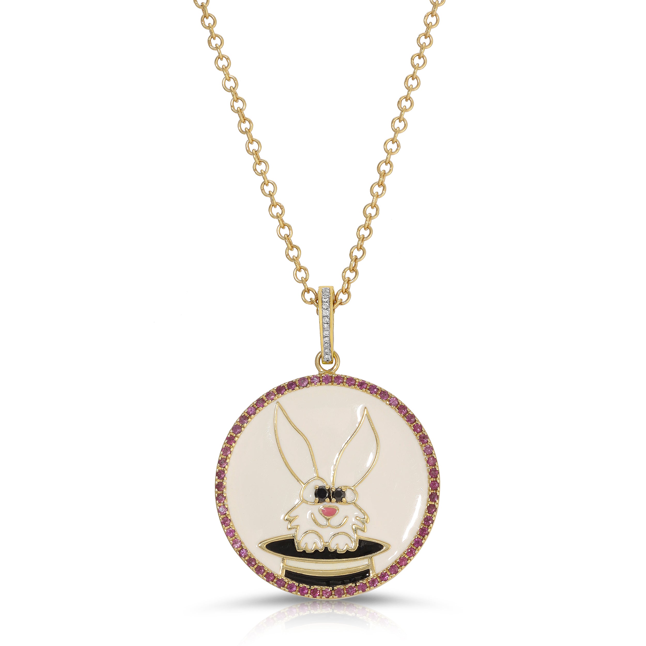 Magic Reversible Charm with Diamond Bale Charm Carolyn Rodney