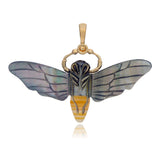 Death Head Hawk Moth Charm Charm Maura Green