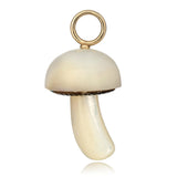 Mother of Pearl and Abalone Magic Mushroom Charm Charm Maura Green   