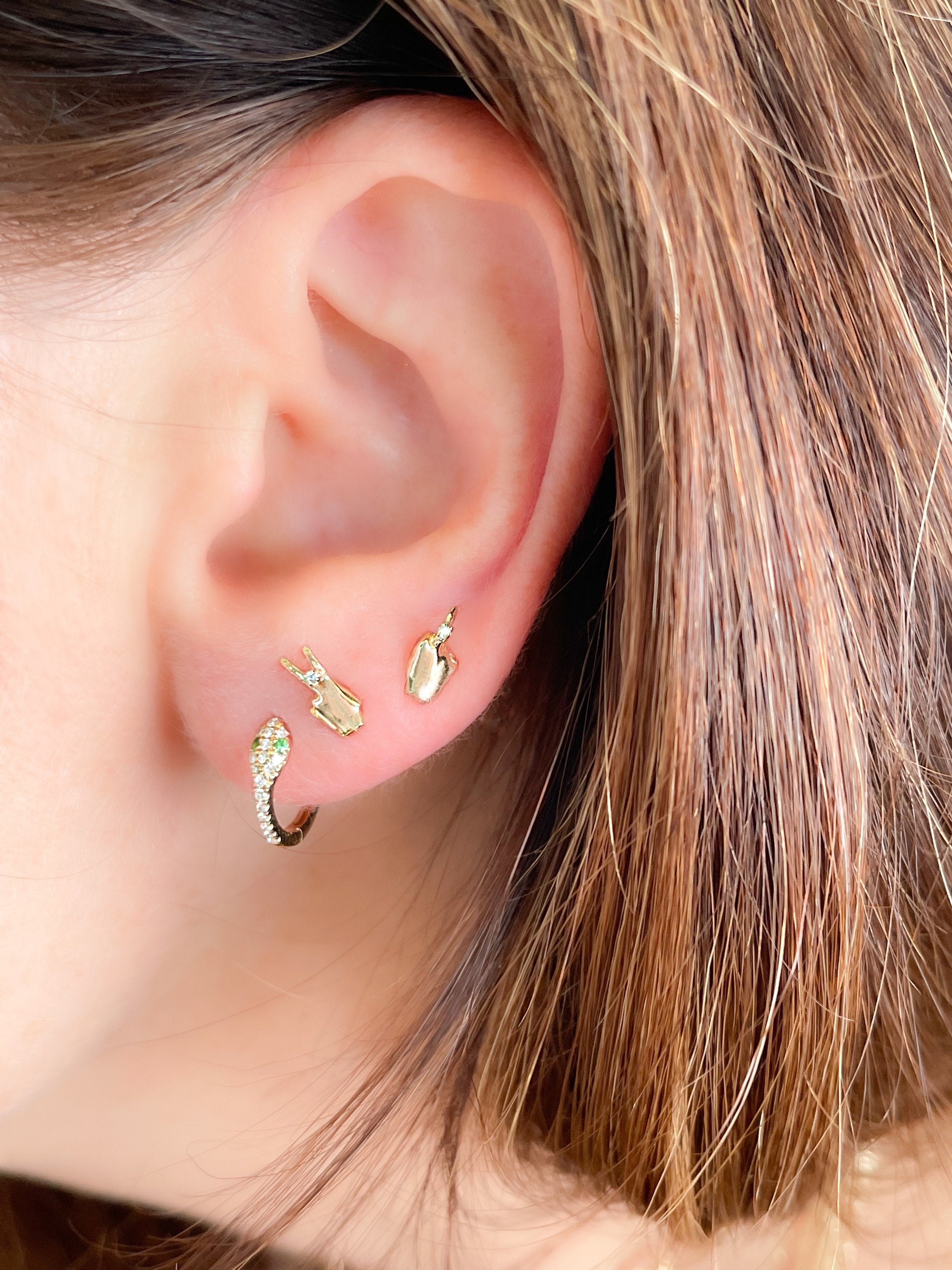 LadyBird Stud Earrings Stud Earrings Maura Green