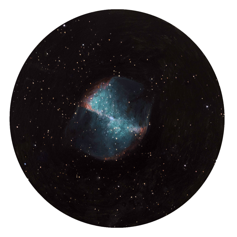 Messier 27, 10 inch Diameter Art Rafael Perez