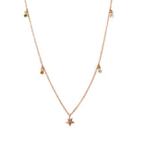 Rainbow & Star Necklace Necklace Jaine K Designs