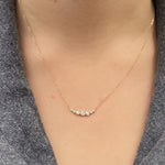 Seven Diamond Necklace Necklace Jaine K Designs