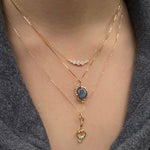Seven Diamond Necklace Necklace Jaine K Designs