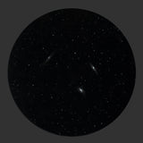 Leo Triplet, 10 inch Diameter Art Rafael Perez