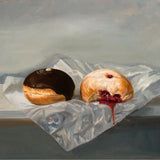 Jelly Filled Donuts, 15x20 Art Rafael Perez   