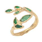 Faye Seven Leaf Open Ring Ring Jaine K Designs