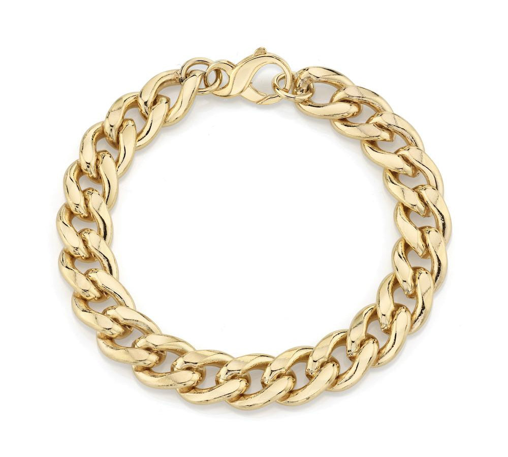 Gold Plated Chunky Chain Bracelet Chain Tracee Nichols