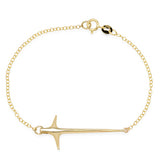 Thorn Bracelet Chain Bracelet Elisabeth Bell Jewelry Gold  