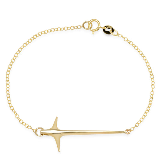 Thorn Bracelet Bracelet Elisabeth Bell Jewelry Solid Gold