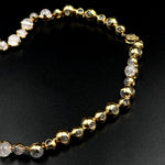 Quartz Dew Drop Tennis Necklace, Sterling Silver Tennis Necklace MAE + LANG