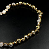 Quartz Dew Drop Tennis Necklace, Sterling Silver Tennis Necklace MAE + LANG