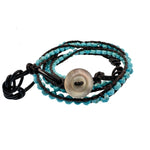 Arizona Turquoise Wrap Bracelet Bracelet Stormie
