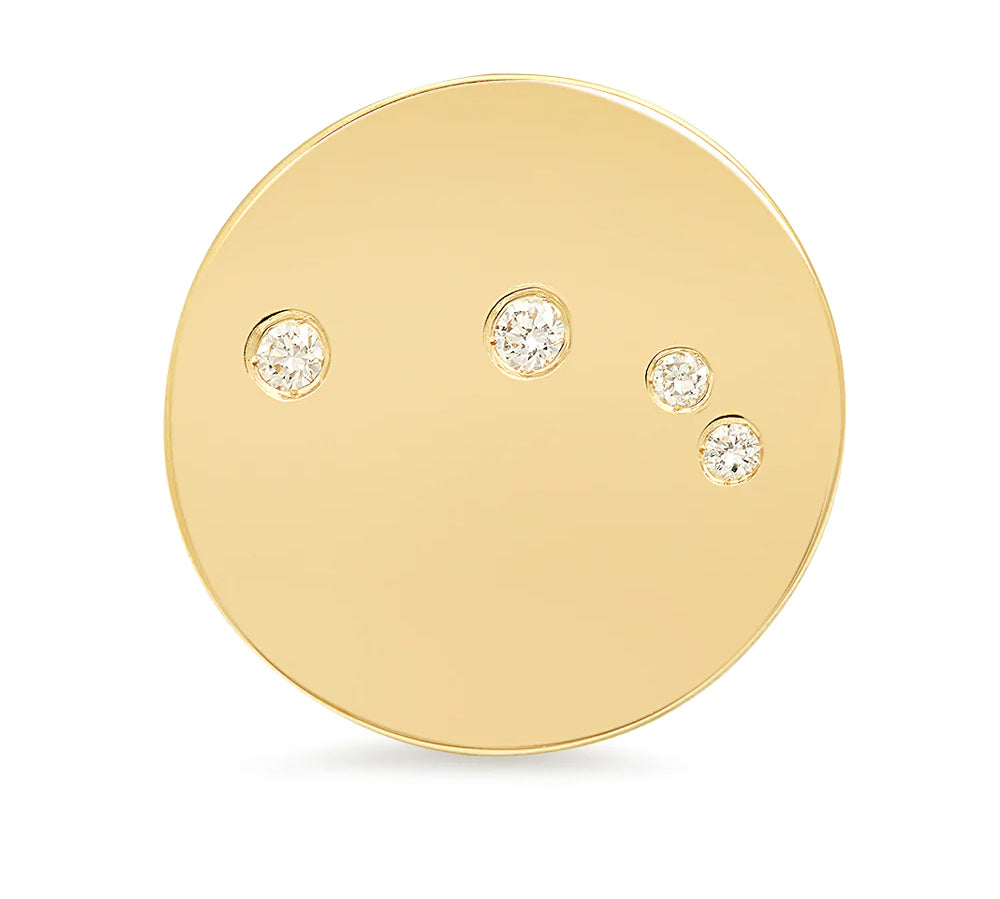 Constellation Stud Earrings Stud Earrings Bare Collection Aries  
