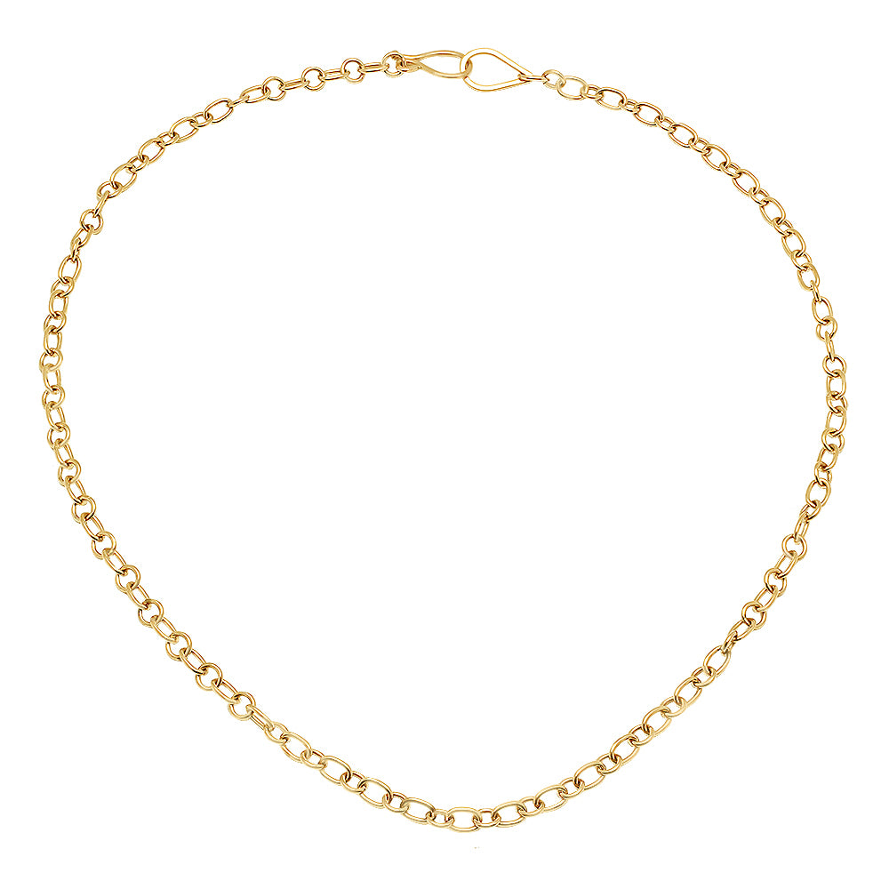 Large Loop Chain Necklace Chain Bare Collection   