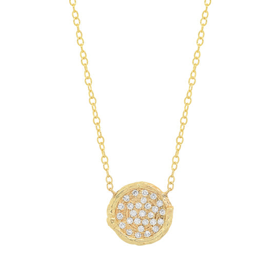 Diamond Willow Necklace Pendant Elisabeth Bell Jewelry   