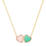 Little Loves Necklace Necklace Elisabeth Bell Jewelry Pink Opal / Chrysoprase  