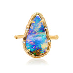 Wave Opal Ring Cocktail Ring Elisabeth Bell Jewelry 6