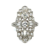 1920s Art Deco Diamond Ring