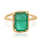 Emerald Forest Ring Cocktail Elisabeth Bell Jewelry 6  