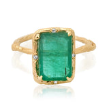 Emerald Forest Ring Cocktail Ring Elisabeth Bell Jewelry 6